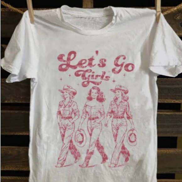 BOUTIQUE LET'S GO GIRLS TEE - Picture 1 of 1